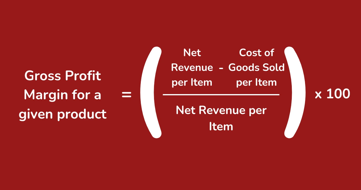 Gross Profit Margin Formula